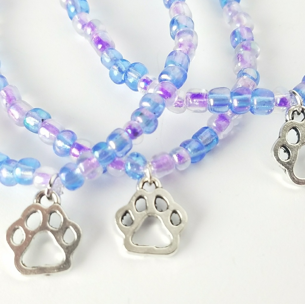 3/$15 Paw Charm Bracelets - Picture 2 of 4